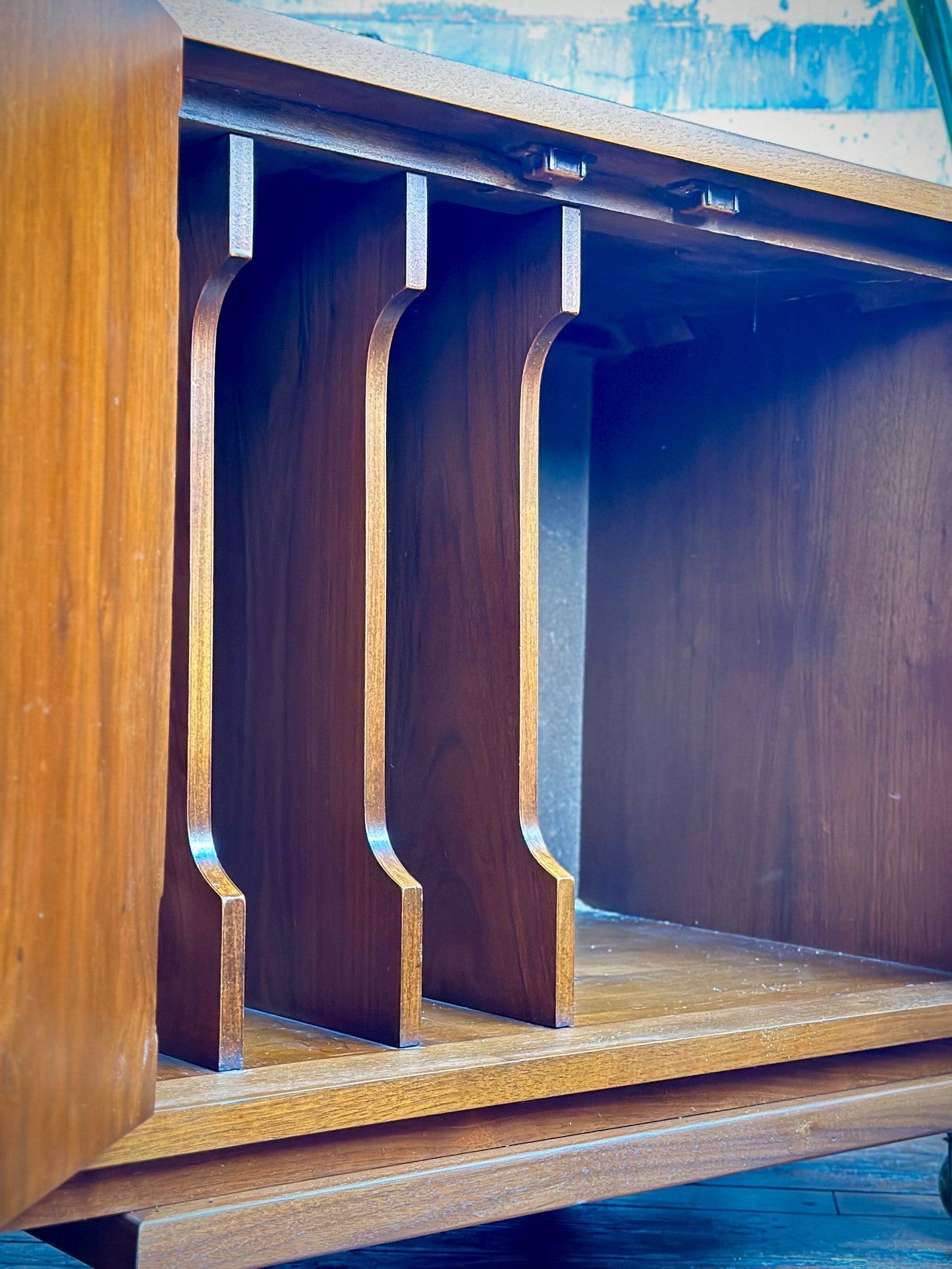 Restored American of Martinsville Dania Credenza on Casters