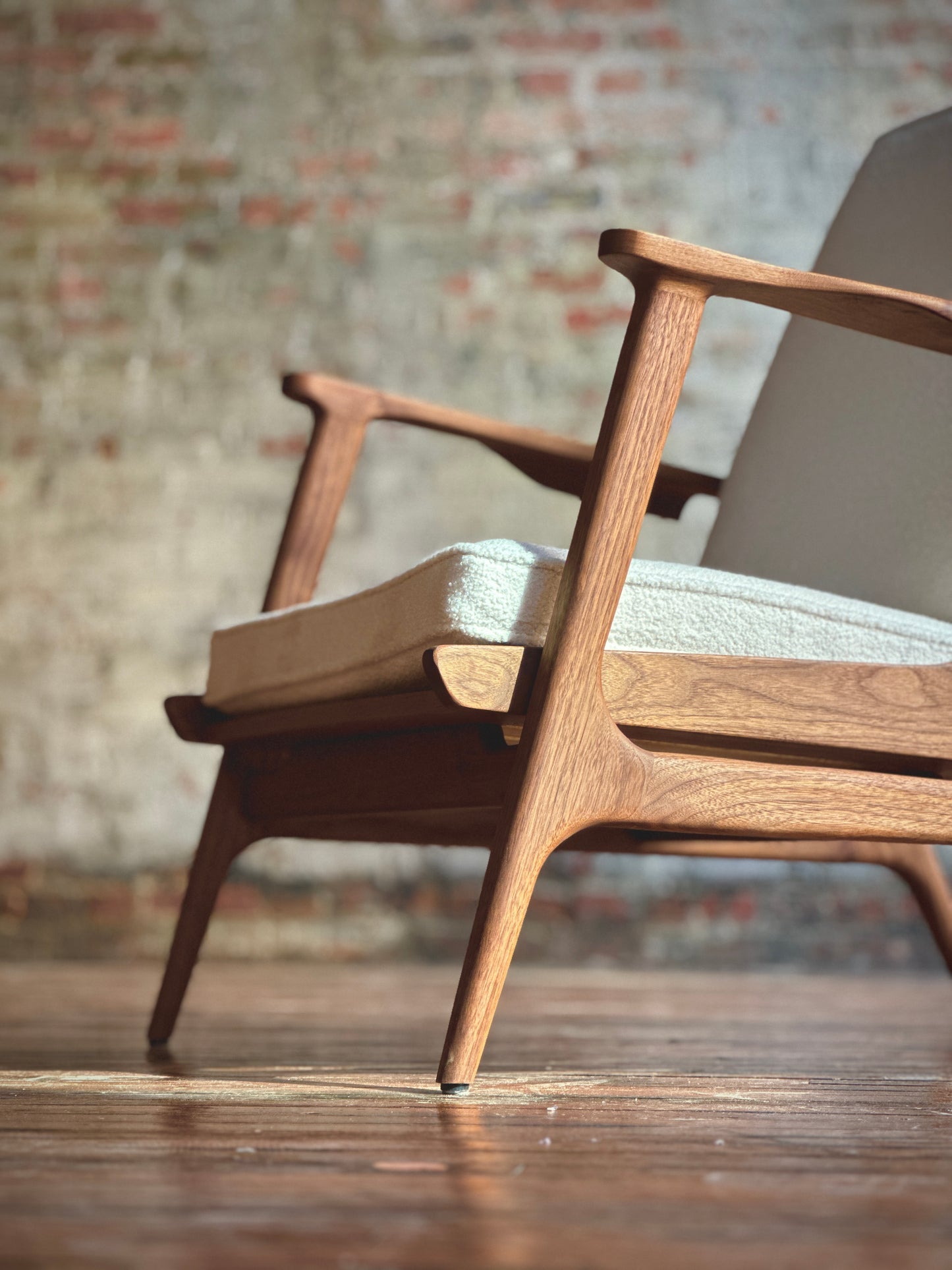 Chair No. 1 and Ottoman by Kirby Furniture