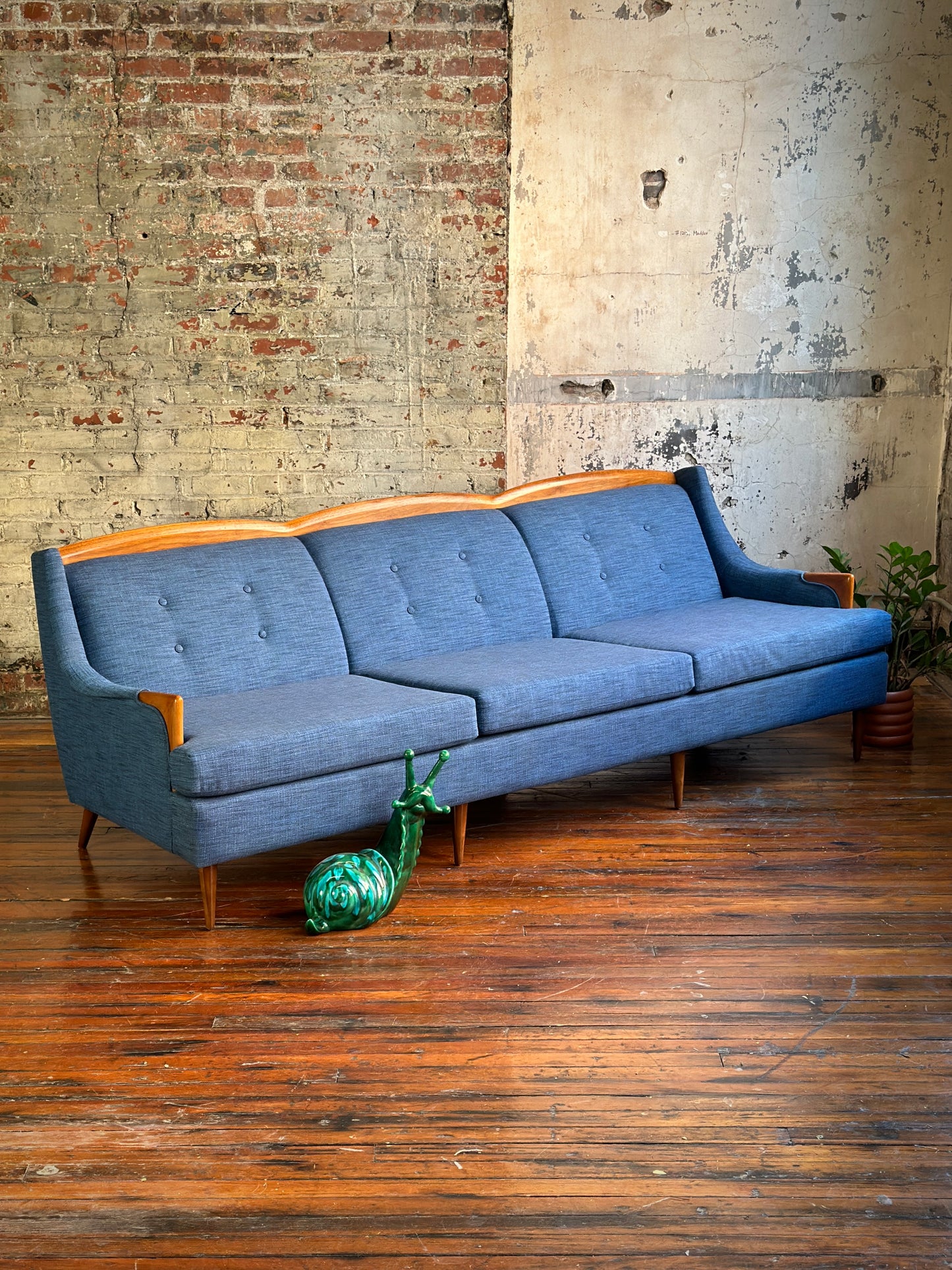 Newly Upholstered Kroehler Avant Sofa